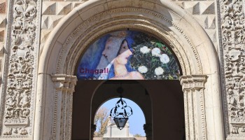 Ferrara: Chagall; affreschi a S. Antonio in Polesine