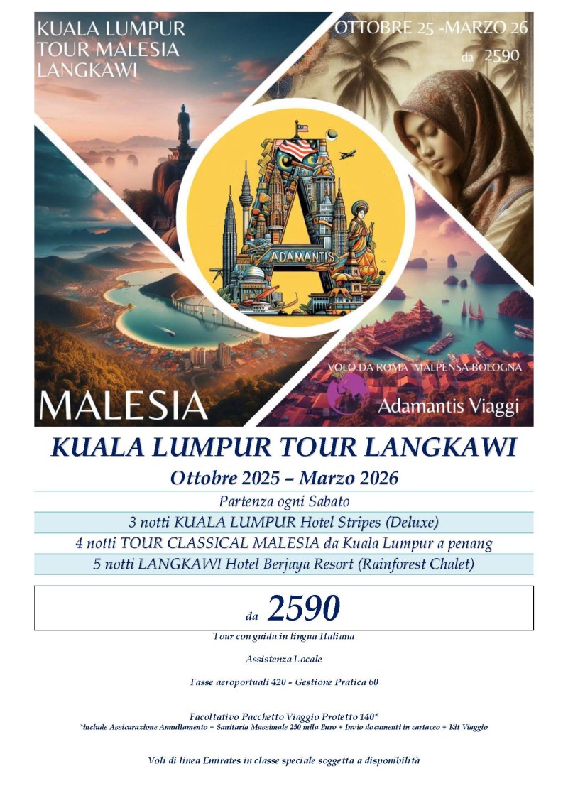 Kuala Lumpur e tour Langkawi
