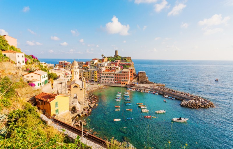 Le Cinque Terre in navigazione 2025