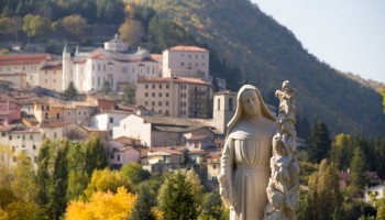 Madonna del fuoco a Cascia e Norcia