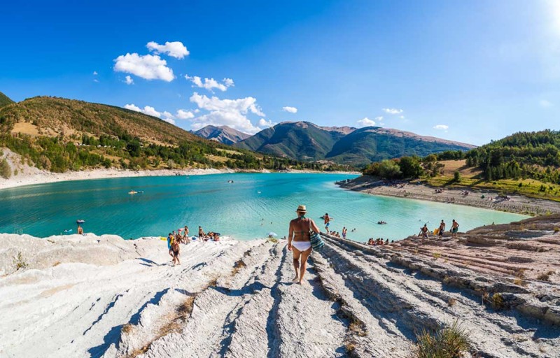 Monti Sibillini: lago e Abbazia