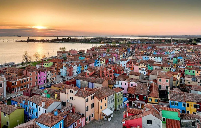 Pasquetta alle isole Venete Murano e Burano